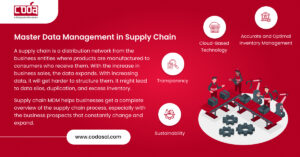 Master Data Management in Supply Chain