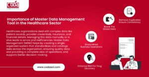 Importance of Master Data Management Tool in the Healthcare Sector