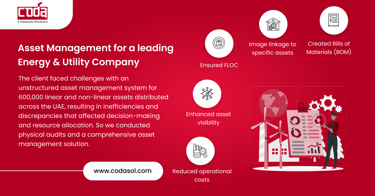 Asset Management for a leading Energy & Utility Company