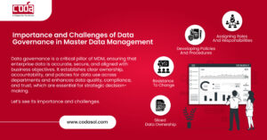 Importance and Challenges of Data Governance in Master Data Management