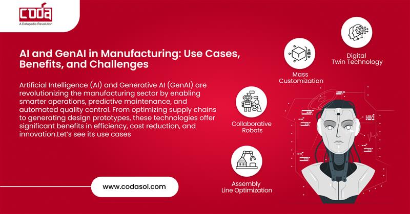 AI and GenAI in Manufacturing_ Use Cases, Benefits, and Challenges