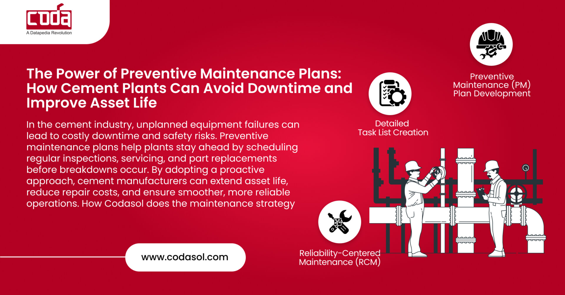 The power of preventive maintenance in cement industry