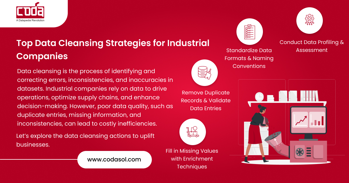 Top Data Cleansing Strategies for Industrial Companies