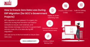 How to Ensure Zero Data Loss During ERP Migration (for GCC’s Government Projects)
