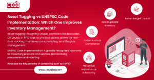 Asset Tagging vs UNSPSC Code Implementation: Which One Improves Inventory Management?