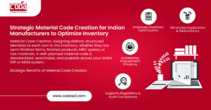Strategic Material Code Creation for Indian Manufacturers to Optimize Inventory