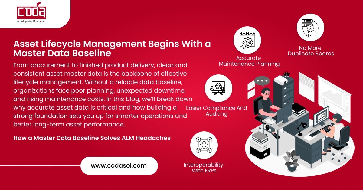 Asset Lifecycle Management Begins With a Master Data Baseline