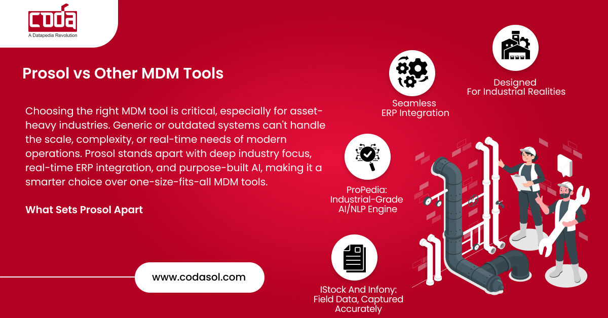 Prosol vs Other MDM Tools