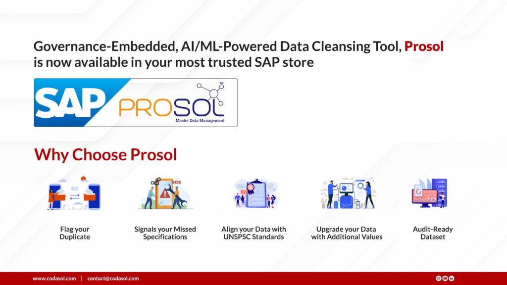 Prosol in the SAP store