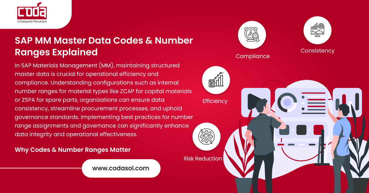 SAP MM Master Data Codes & Number Ranges Explained