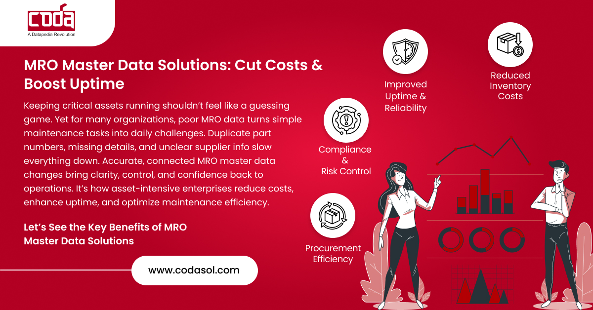Select MRO Master Data Solutions: Cut Costs & Boost Uptime MRO Master Data Solutions: Cut Costs & Boost Uptime