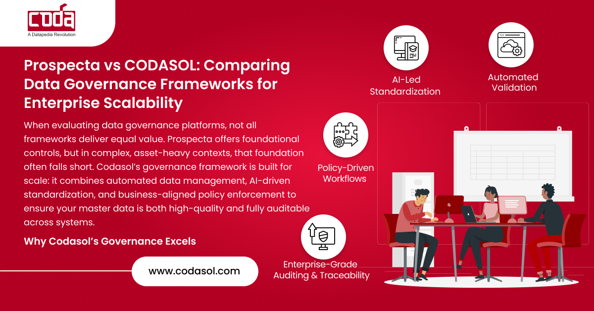Prospecta vs CODASOL: Comparing Data Governance Frameworks for Enterprise Scalability