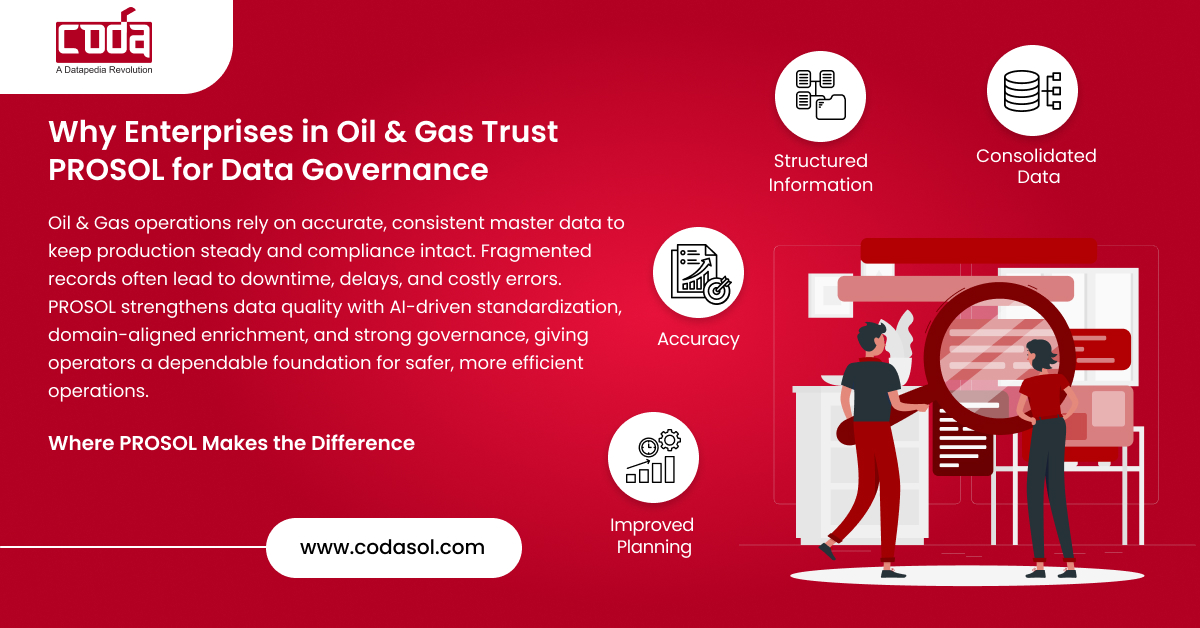 Why Enterprises in Oil & Gas Trust PROSOL for Data Governance