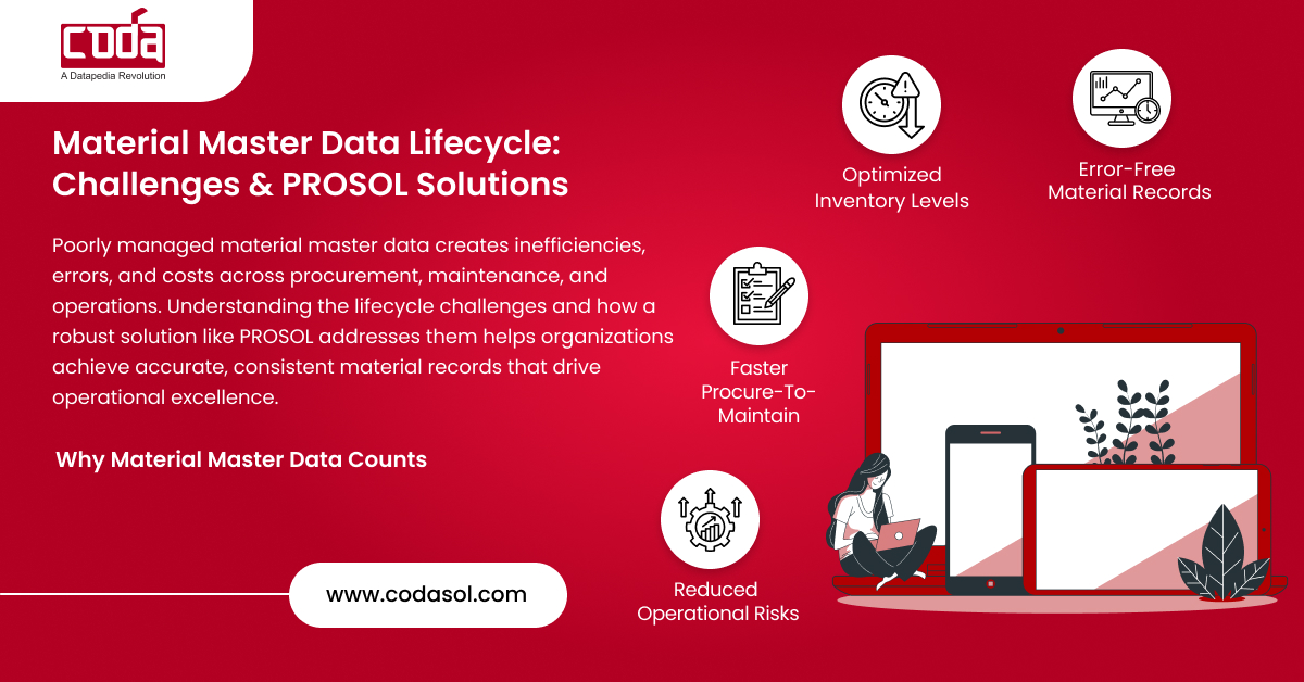 Material Master Data Lifecycle Challenges and How PROSOL Solves Them